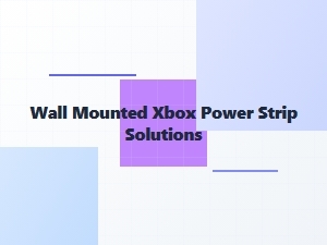 Wall Mounted Xbox Power Strip Solutions